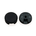 2pcs Plastic 3D Analog Controller Stick Cap Button Replacement Black F279606