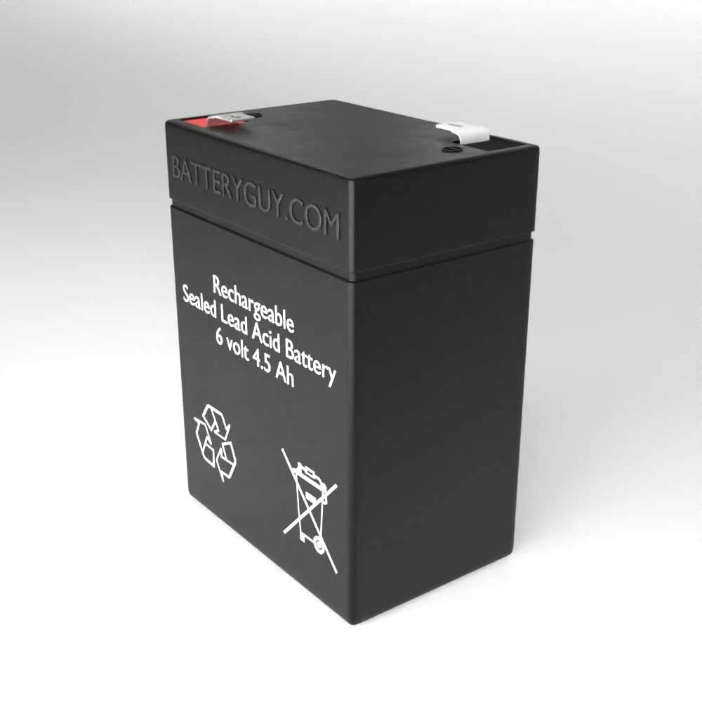 6V 4.5Ah SLA Rechargeable Batteries Qty of 2 T166602
