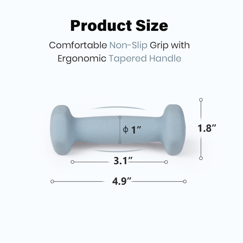 Set of 2 Neoprene Coated Hex Dumbbells G1975