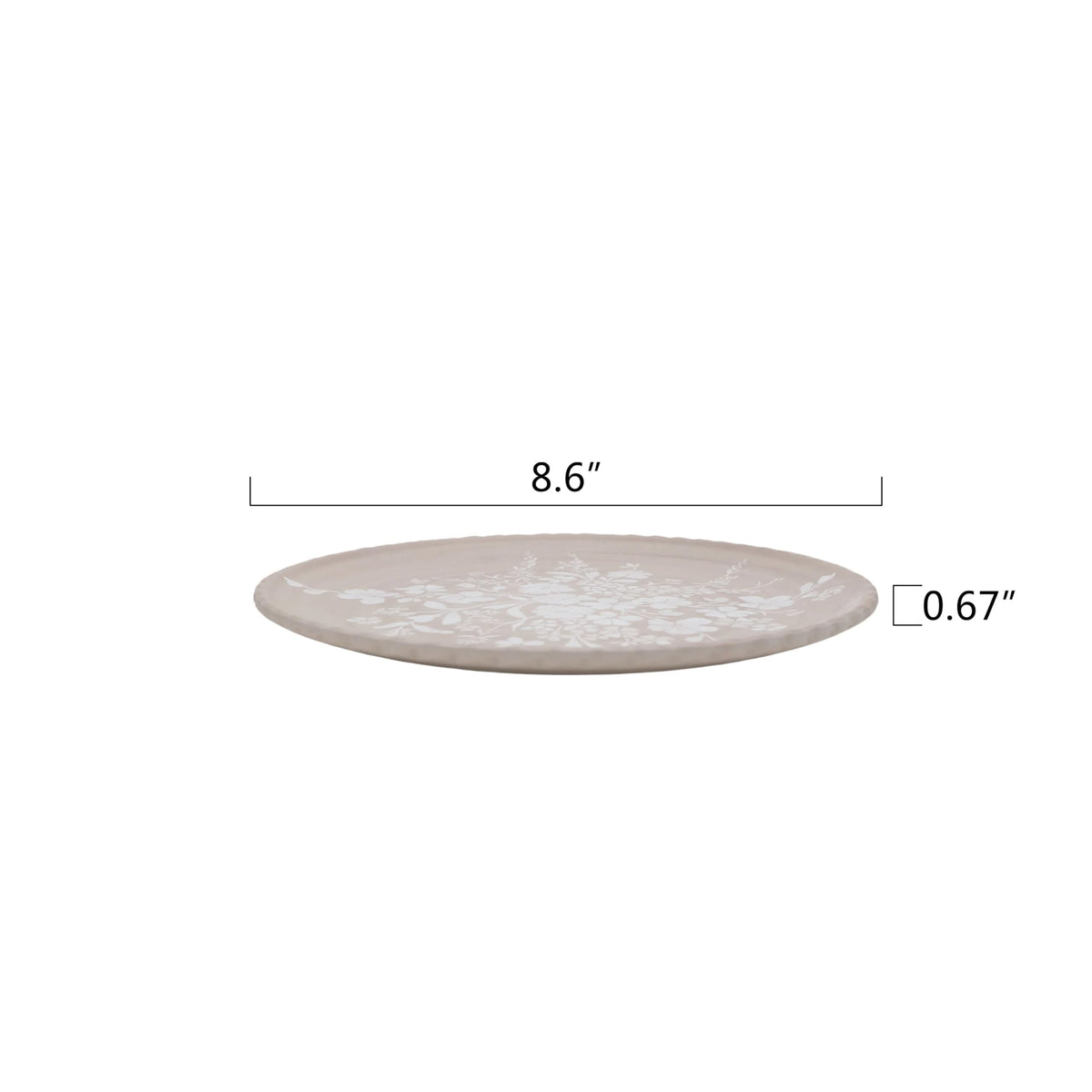 12-Piece Bamboo Melamine Dinnerware Set X3164