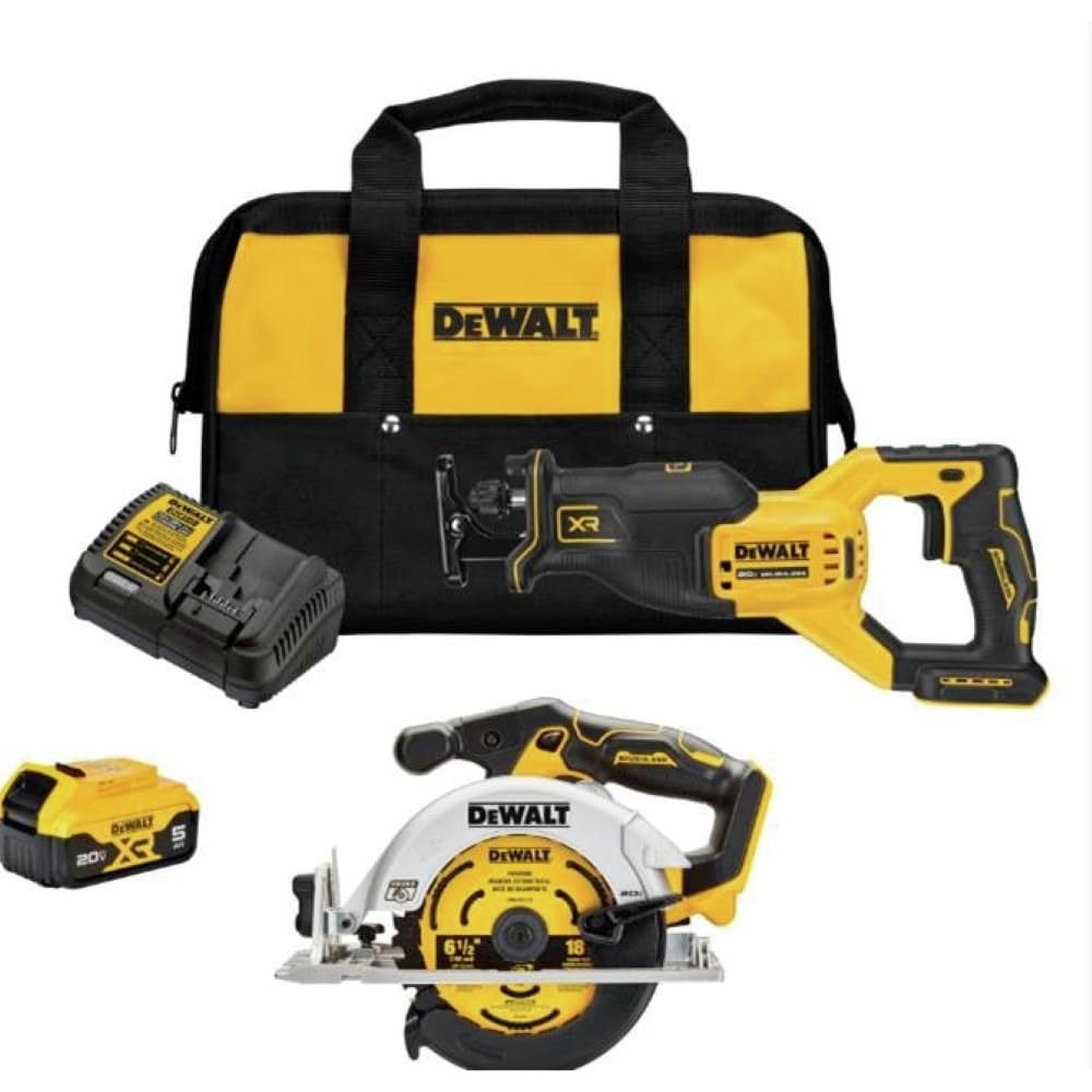 20V MAX Cordless 2-Tool Power Tool Combo Kit with Battery and Charger E4568