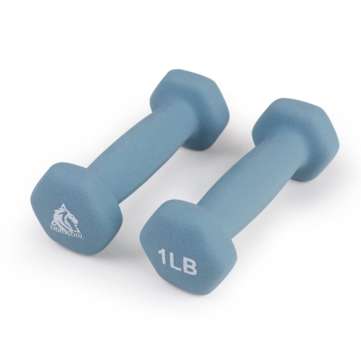 Set of 2 Neoprene Coated Hex Dumbbells G1975