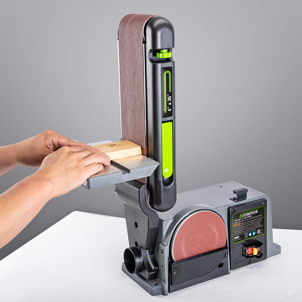 4 x 36-Inch Belt & 6-Inch Disc Benchtop Sander I628