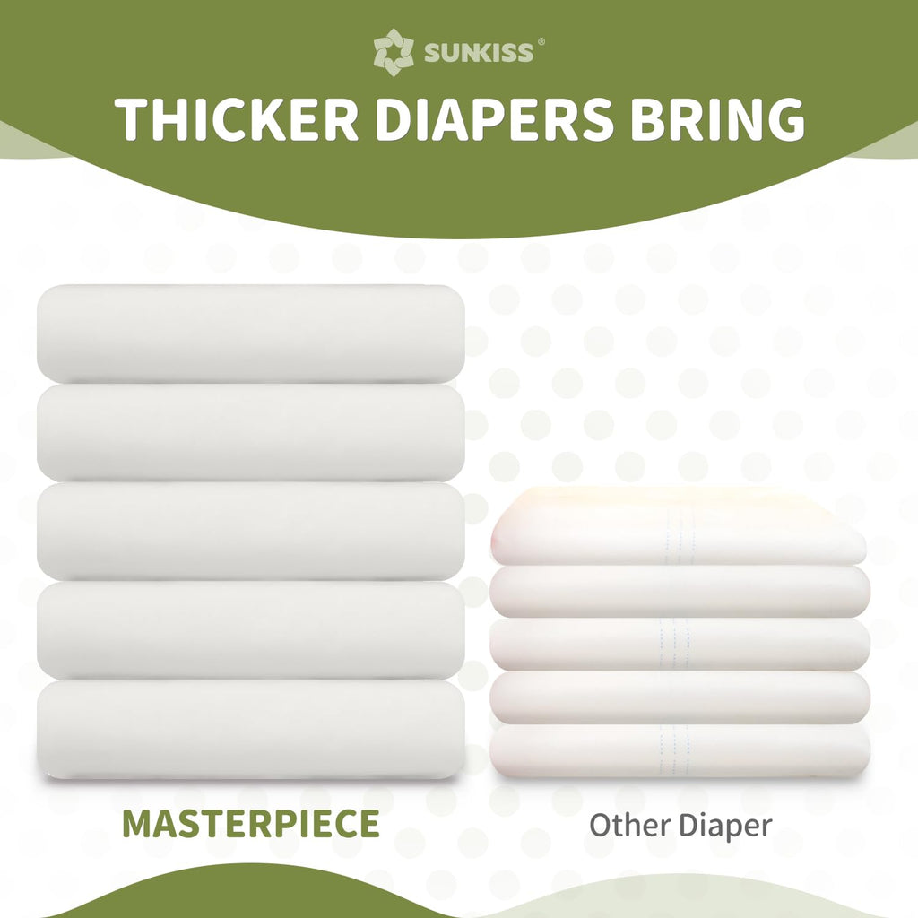 White Adult Diapers U848346