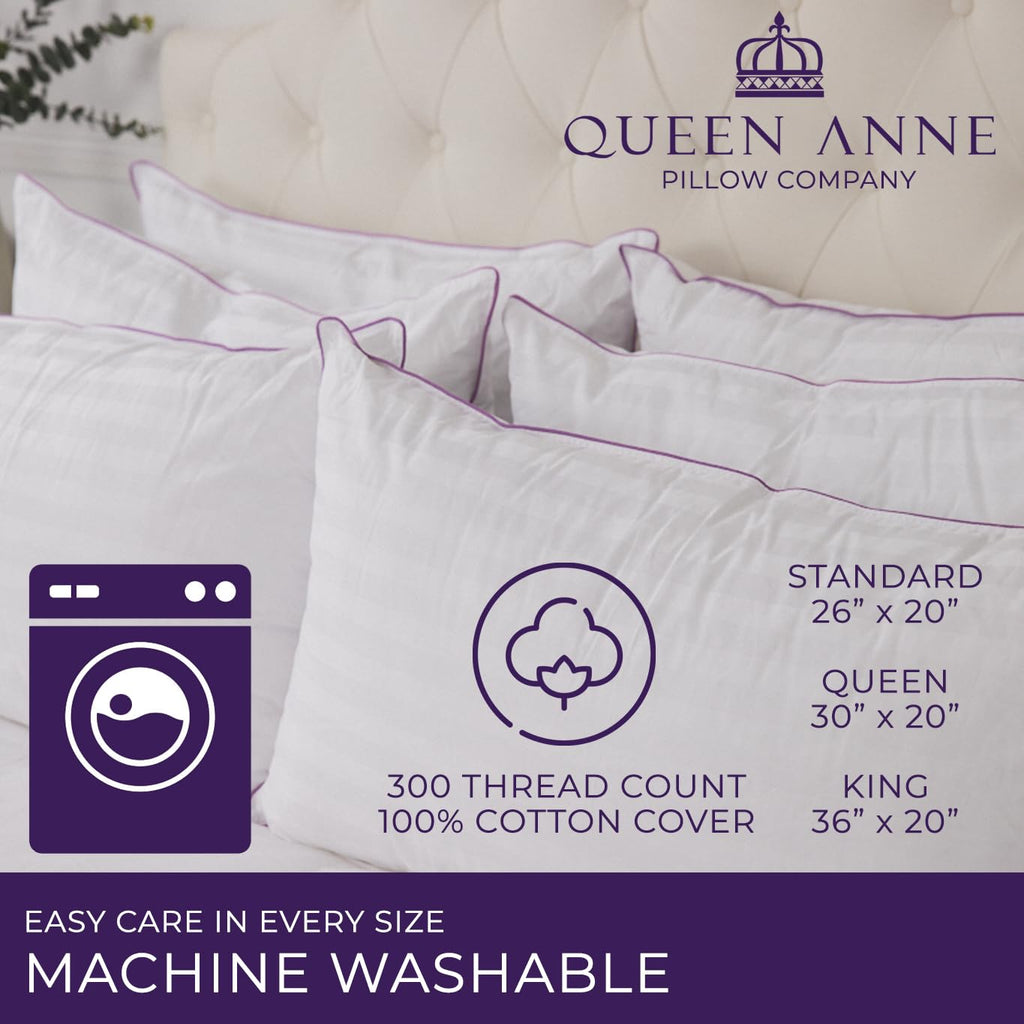 King Size Bed Pillows Set of 2 W6190