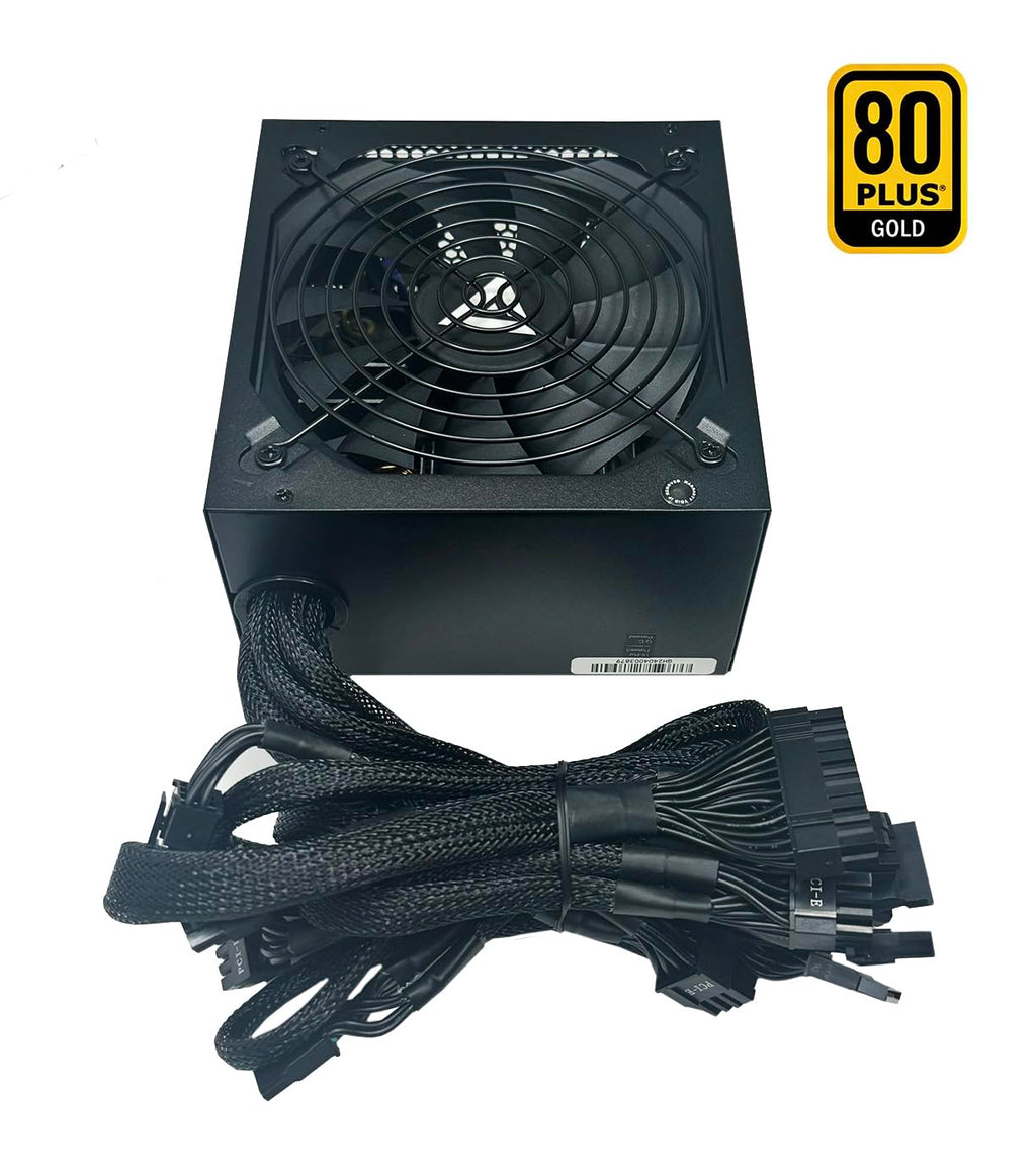 800W 80+ Gold Certified ATX Gaming Power Supply O723
