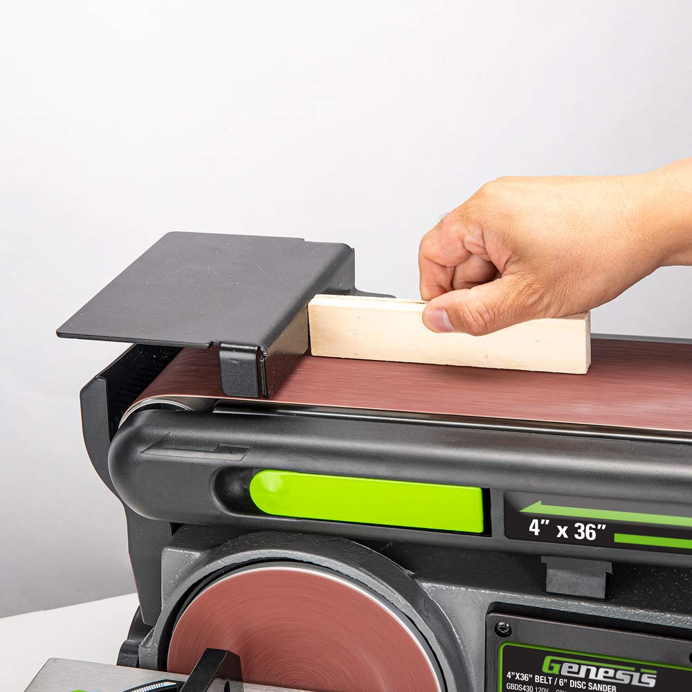 4 x 36-Inch Belt & 6-Inch Disc Benchtop Sander I628