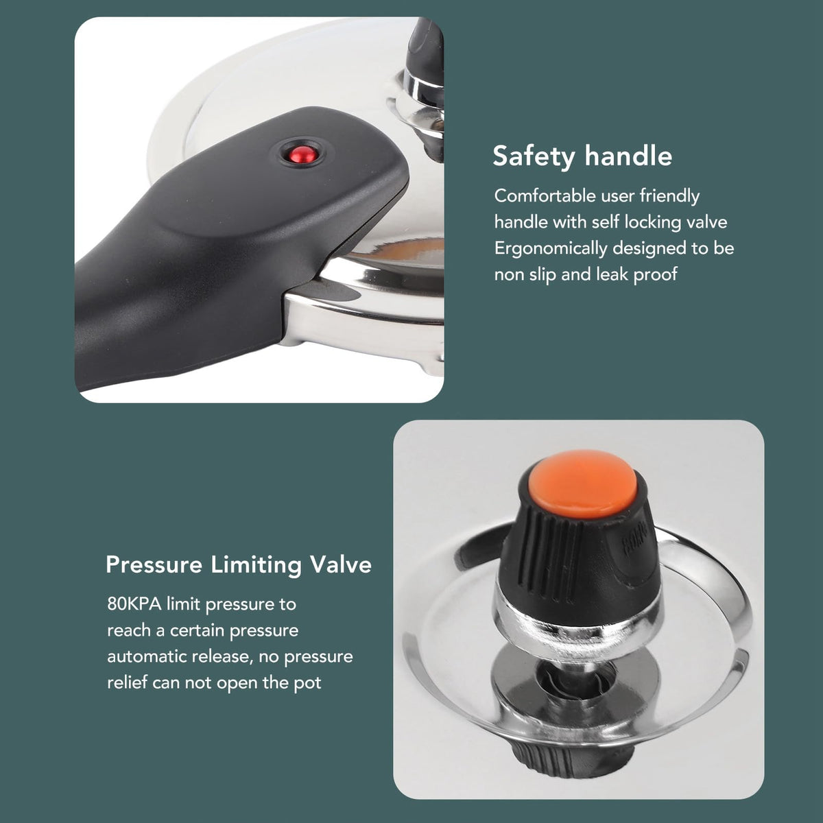 Stainless Steel 3L Pressure Cooker G454377