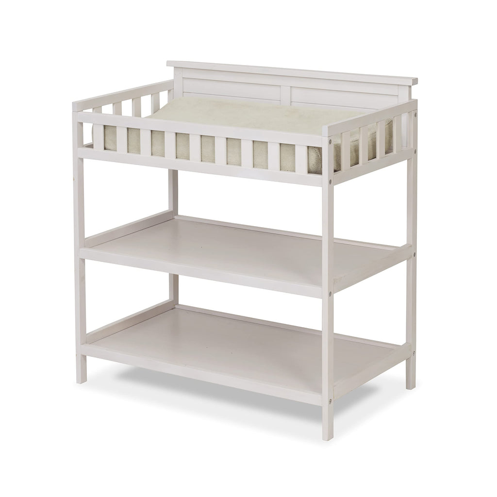 White Changing Table and Changing Pad V494
