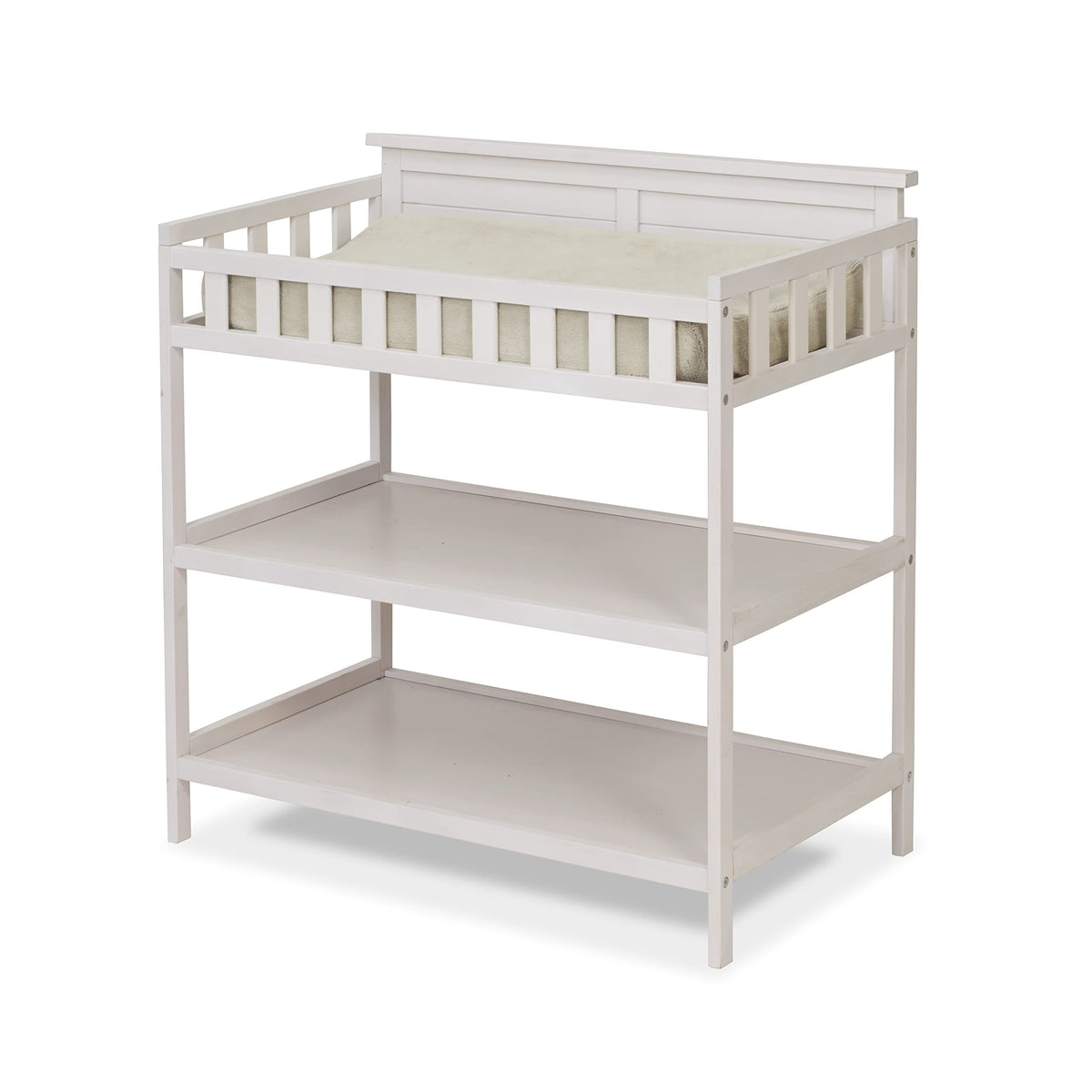 White Changing Table and Changing Pad V494