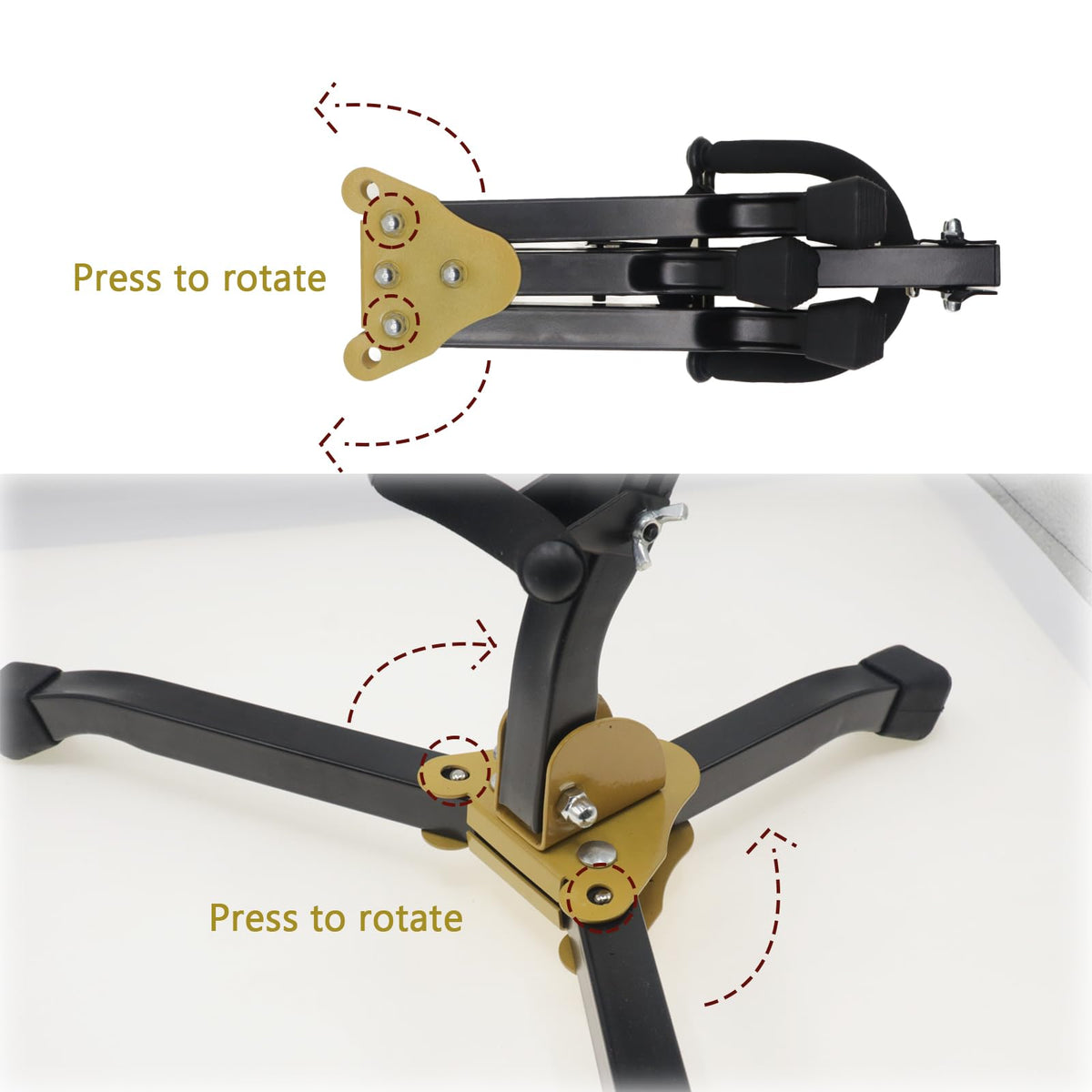Folding Alto Tenor Saxophone Stand M37562