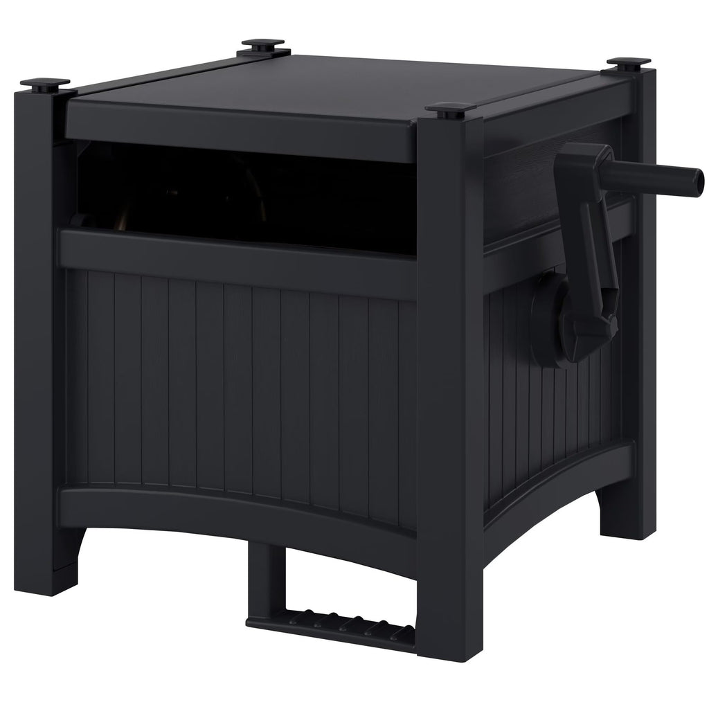 Garden Hose Reel Storage Cabinet J41108