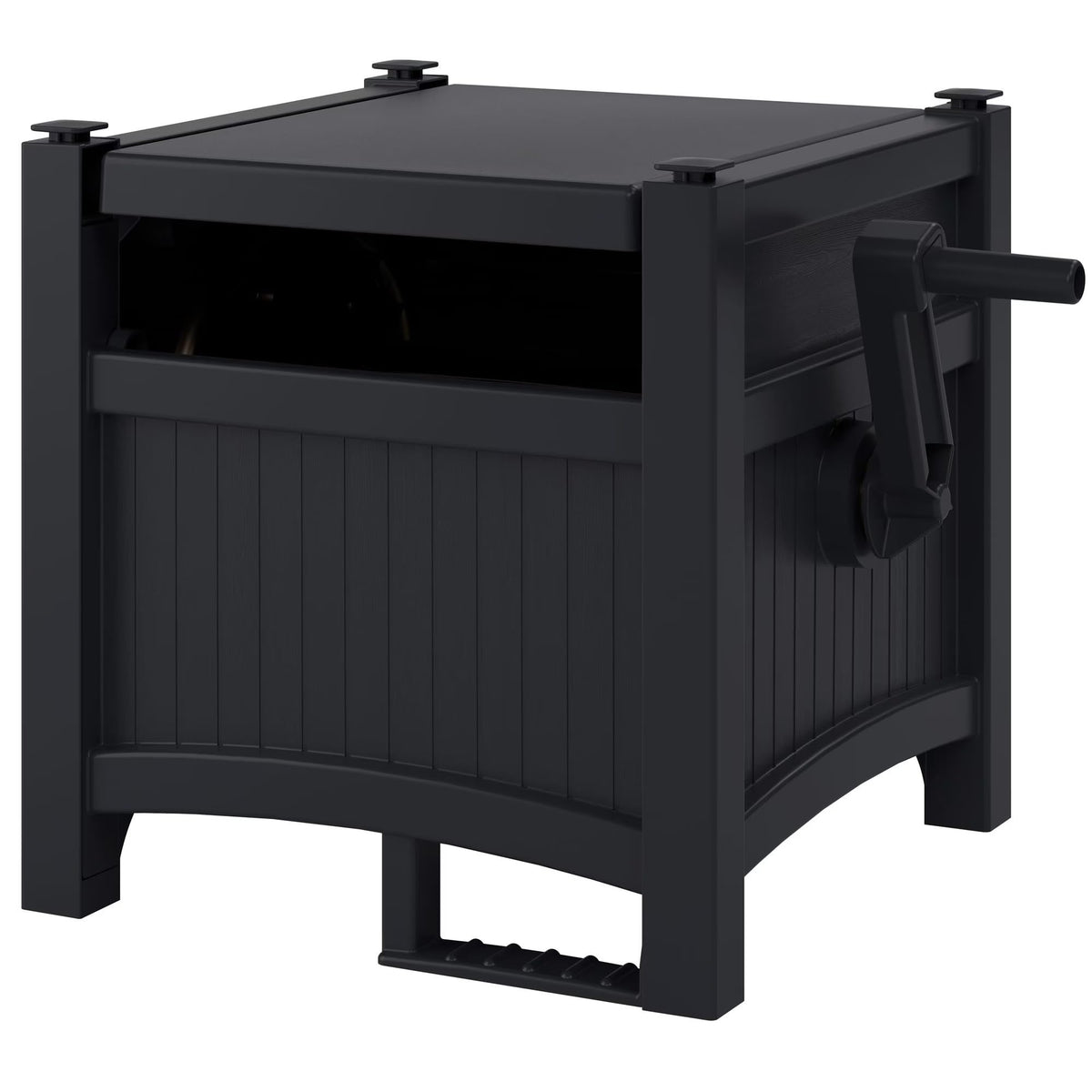 Garden Hose Reel Storage Cabinet J41108