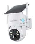4MP Pan/Tilt Wireless Outdoor Security Camera with Solar Panel S607131