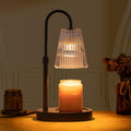 Electric Candle Warmer Lamp with Dimmer Adjustable Height Timer Glass Z1271
