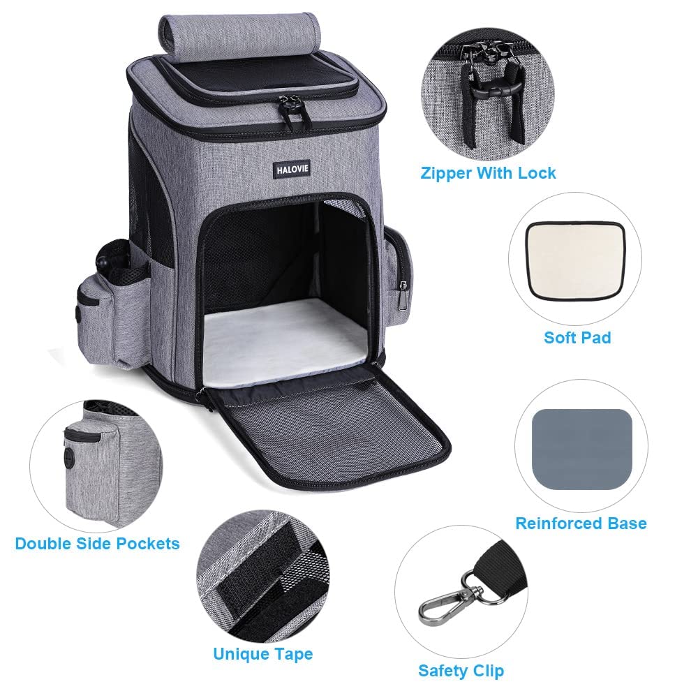 Expandable Breathable Mesh Pet Carrier Backpack Z132