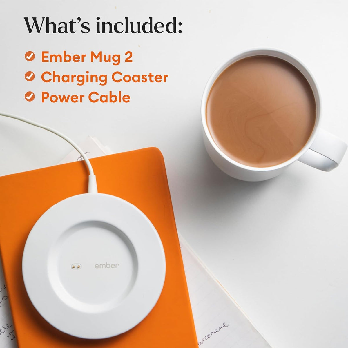10oz White Temperature Control Smart Mug B549