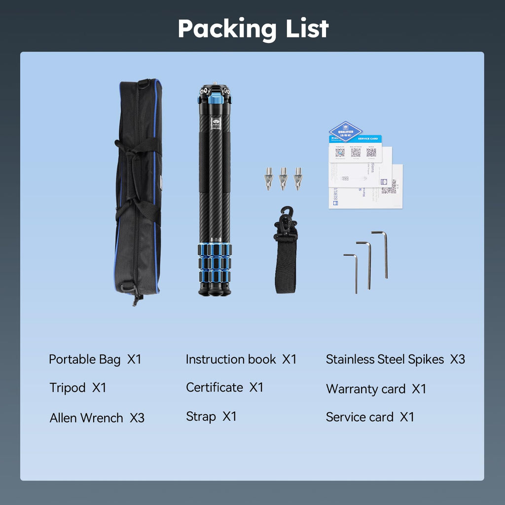 Carbon Fiber Camera Tripod X464