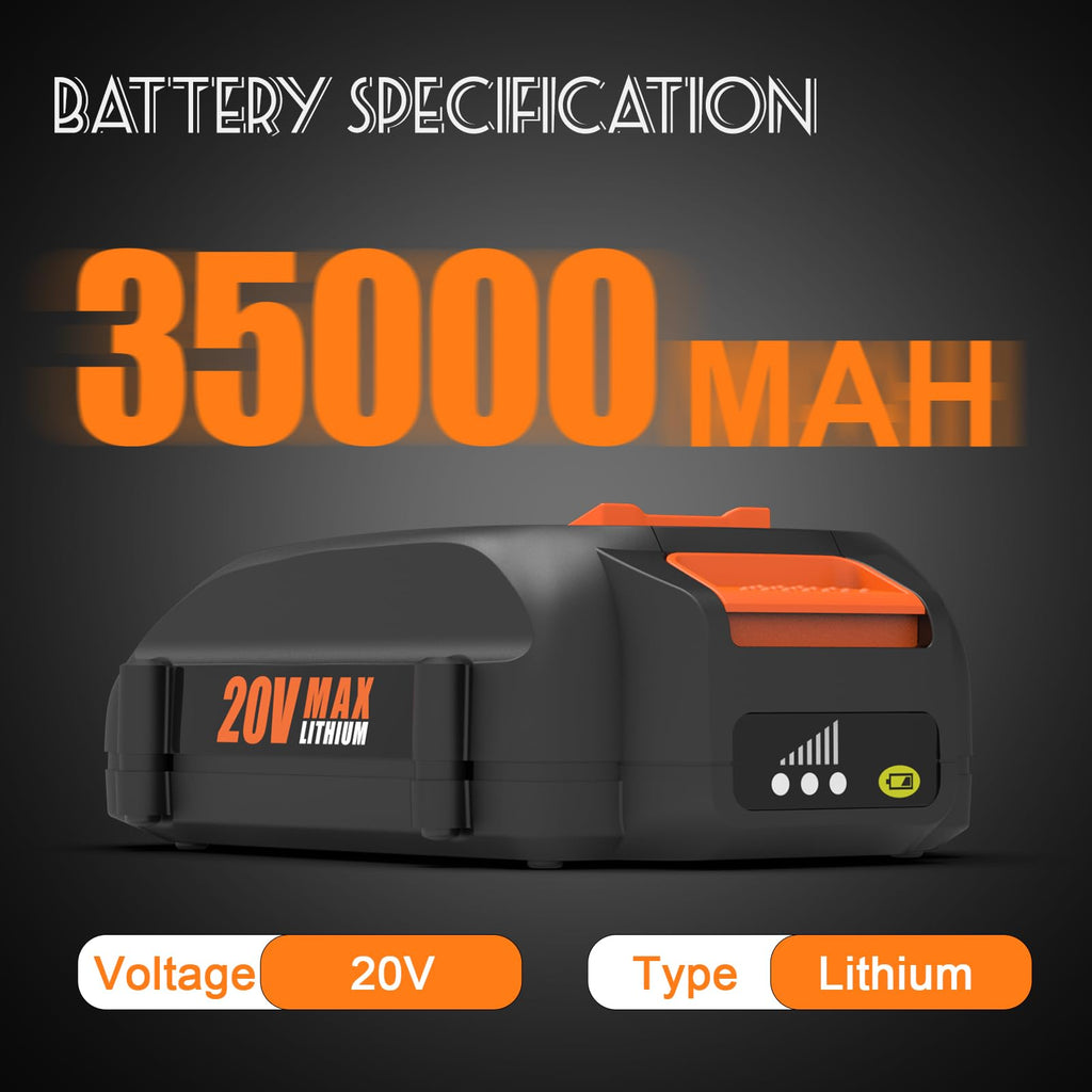 2-Pack 3.5Ah 20V Battery K137