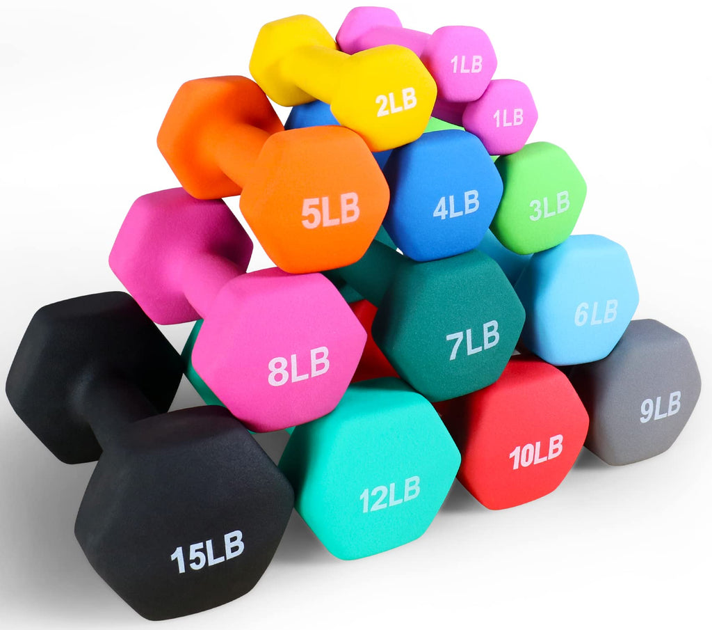 Neoprene Dumbbell Hand Weights S15583