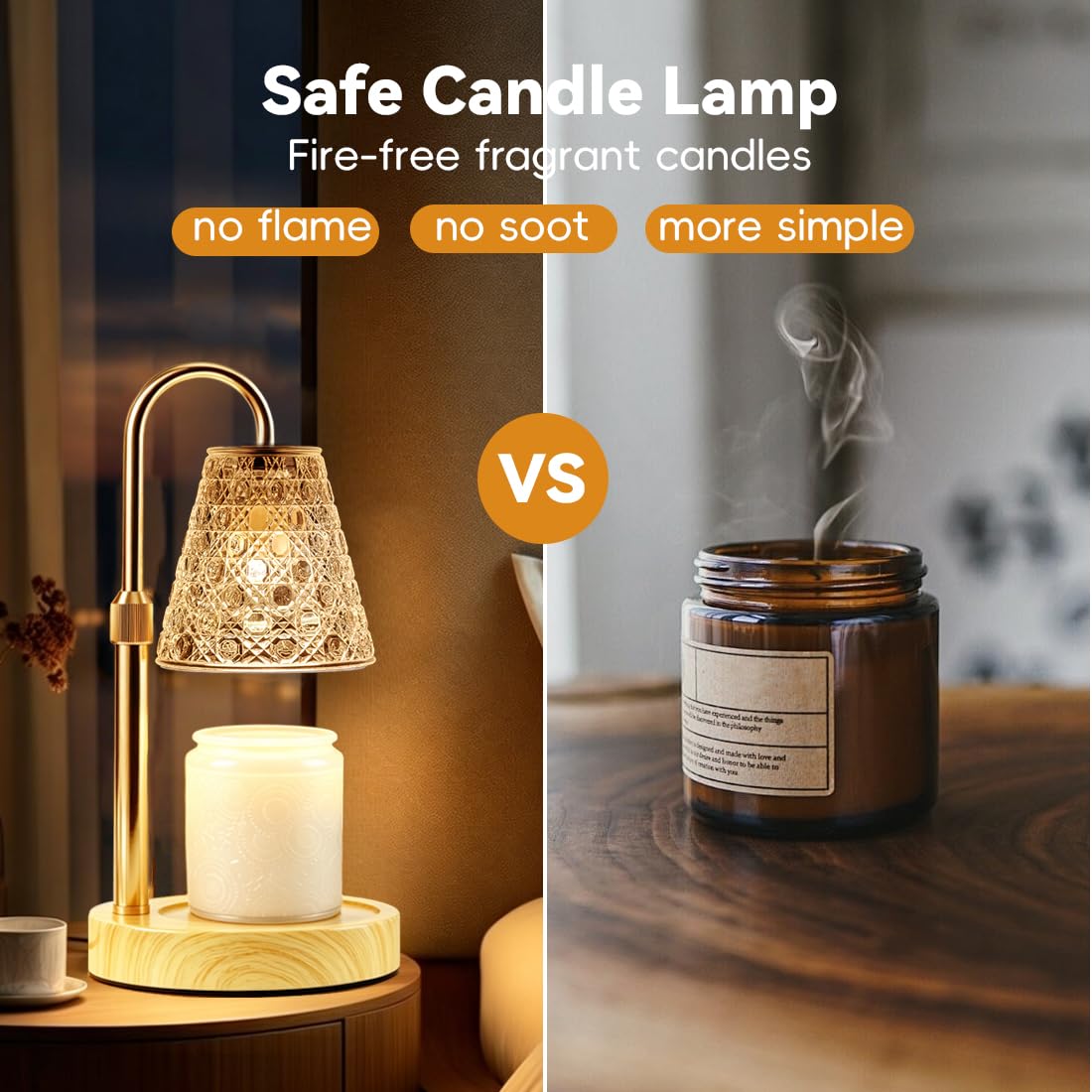 Electric Candle Warmer Lamp with Timer V915