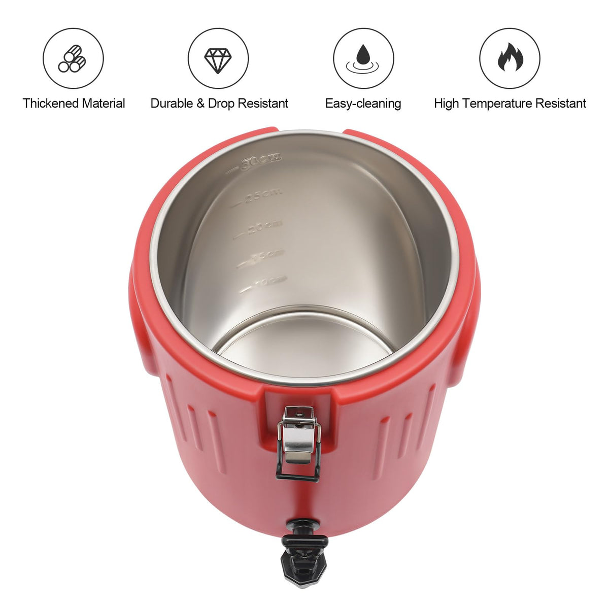 Insulated Beverage Dispenser with 304 Steel Interior R408855