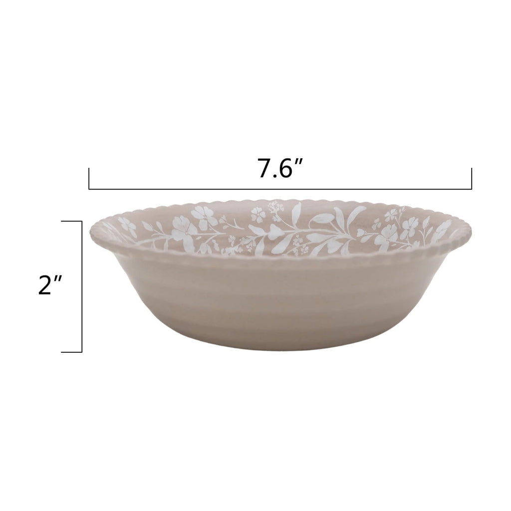 12-Piece Bamboo Melamine Dinnerware Set X3164