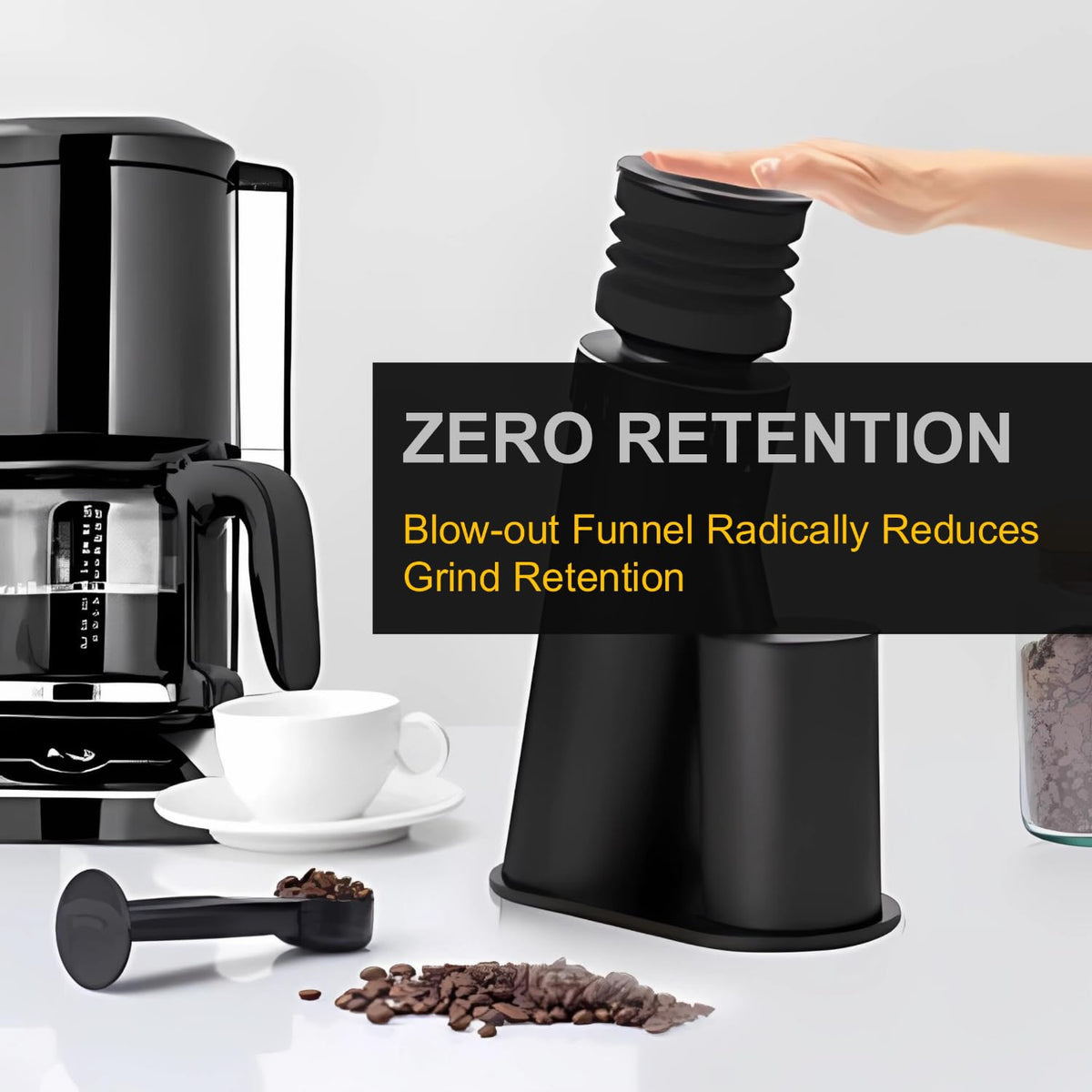 Electric Burr Coffee Grinder D201