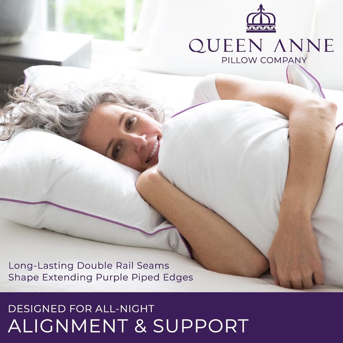 King Size Bed Pillows Set of 2 W6190