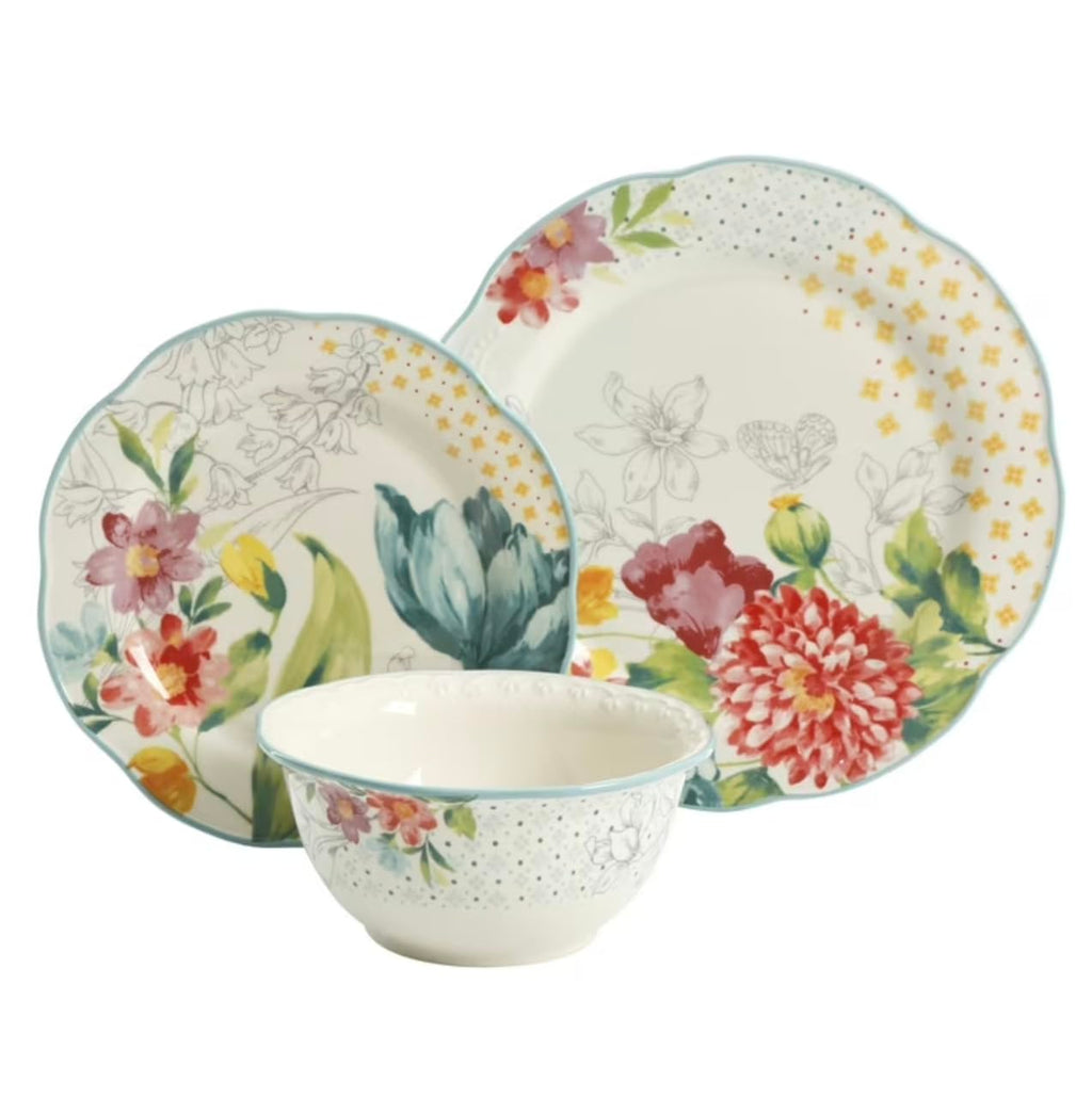 12-Piece Dinnerware Set D711238