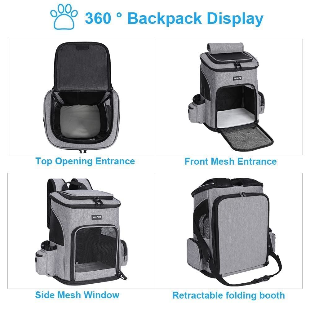 Expandable Breathable Mesh Pet Carrier Backpack Z132