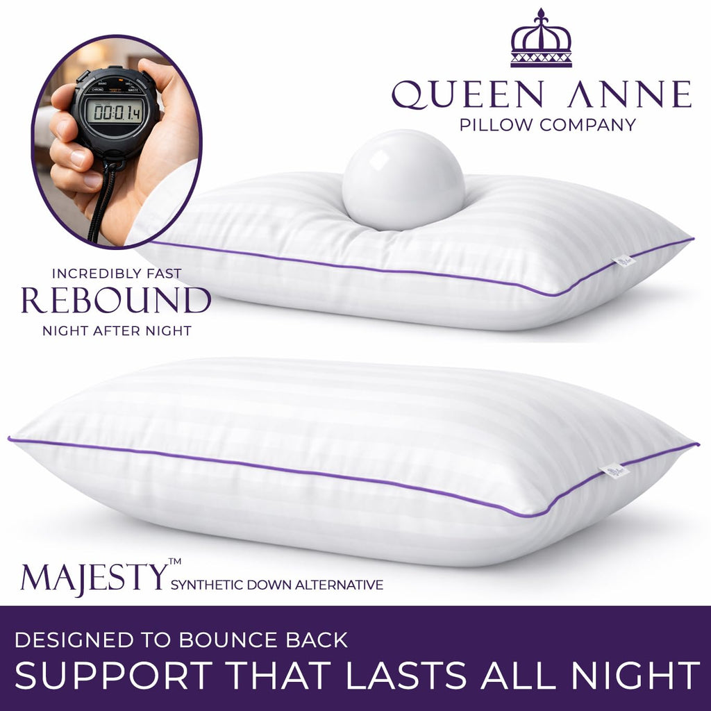 King Size Bed Pillows Set of 2 W6190