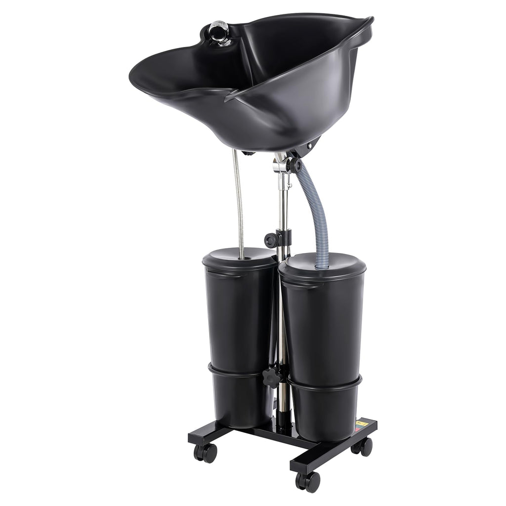 Portable Shampoo Basin Adjustable with Electric Pump D962367