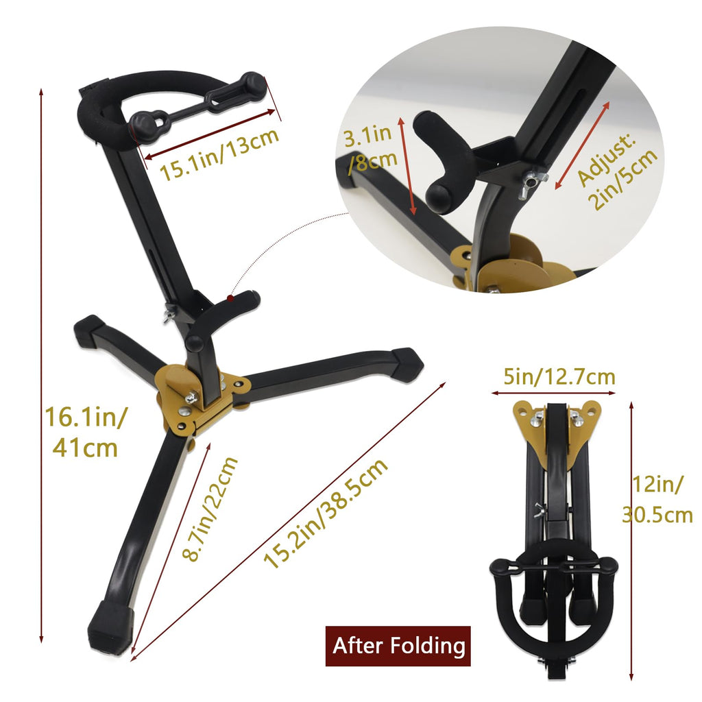 Folding Alto Tenor Saxophone Stand M37562