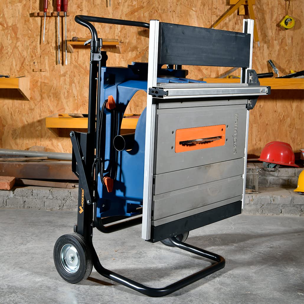 Portable Foldable Table Saw Stand with 8 Inch Wheels M301