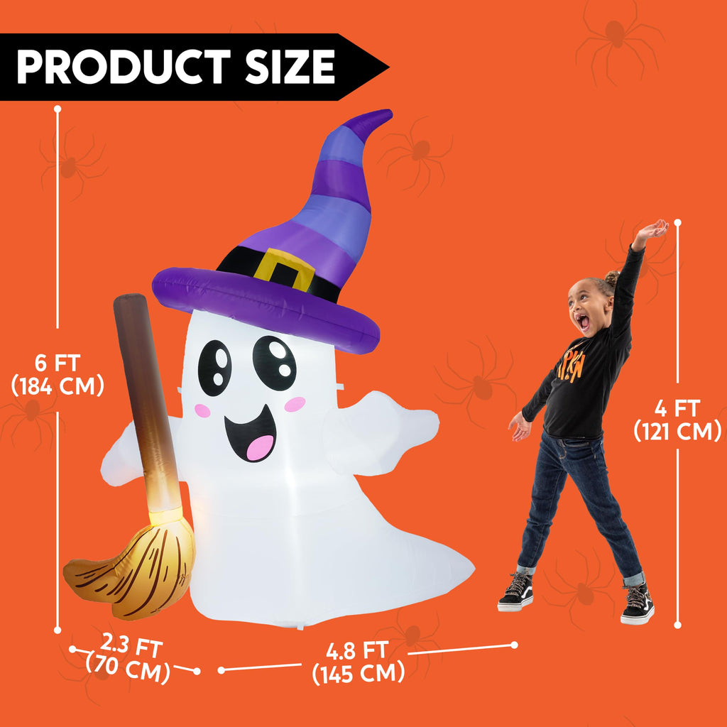 Halloween Inflatables Ghost Outdoor Decorations with LED P2392