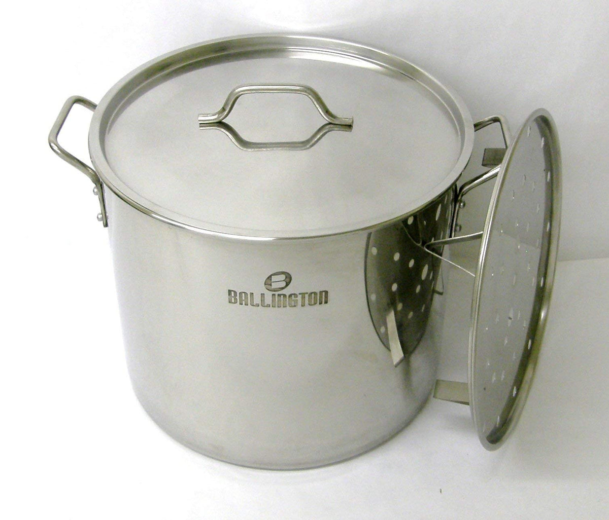 40 QT Stainless Steel Stock Pot E285896