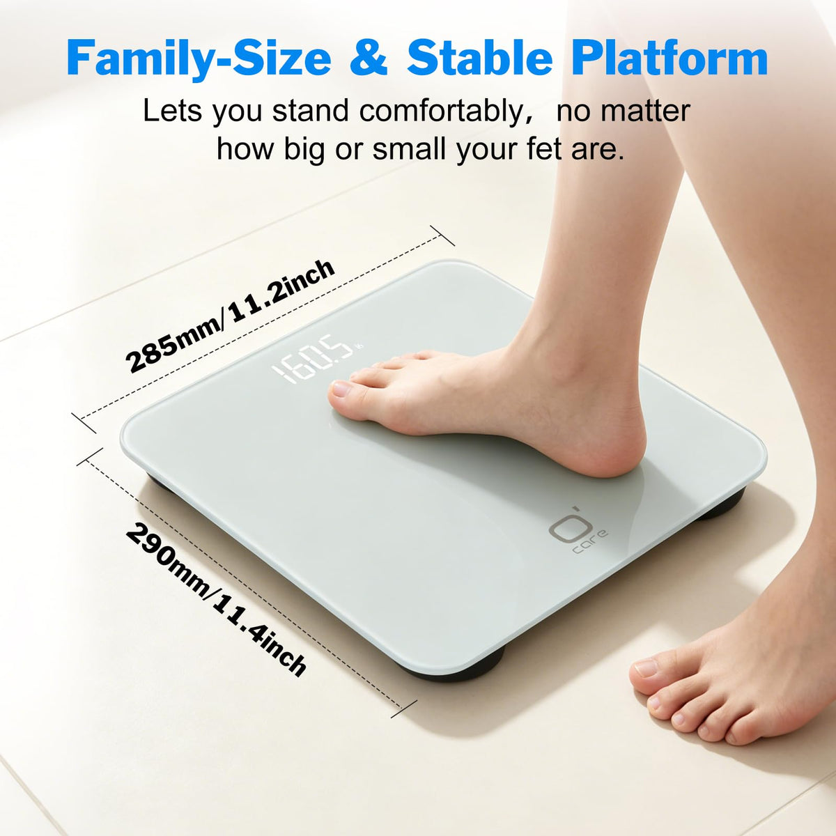 Digital Bathroom Scale LED Display K903