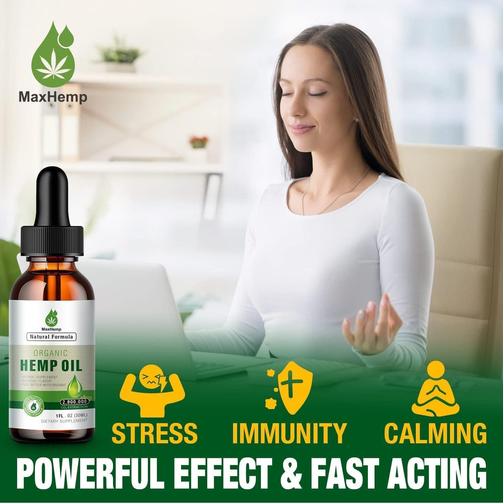 Organic Hemp Oil Tincture J674
