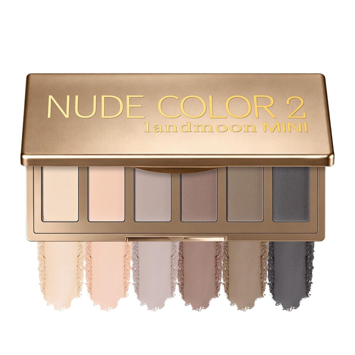 Nude Matte 6 Colors Mini Eyeshadow Palette with Mirror C443