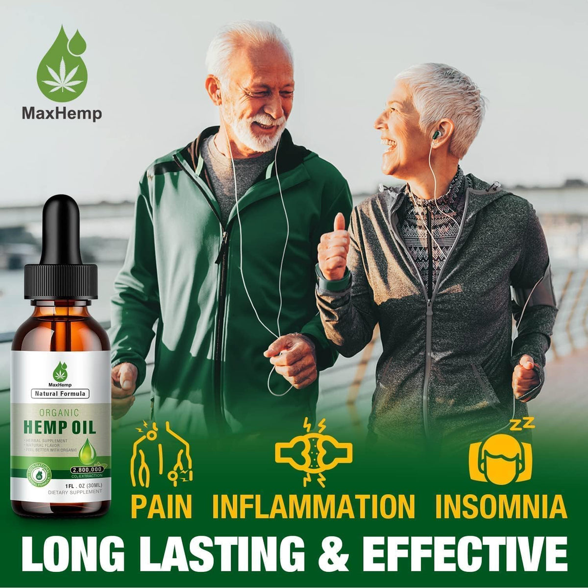 Organic Hemp Oil Tincture J674