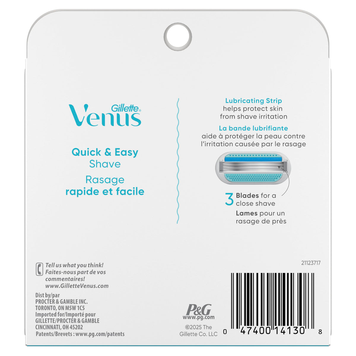 8 Count Womens Razor Blade Refills R359