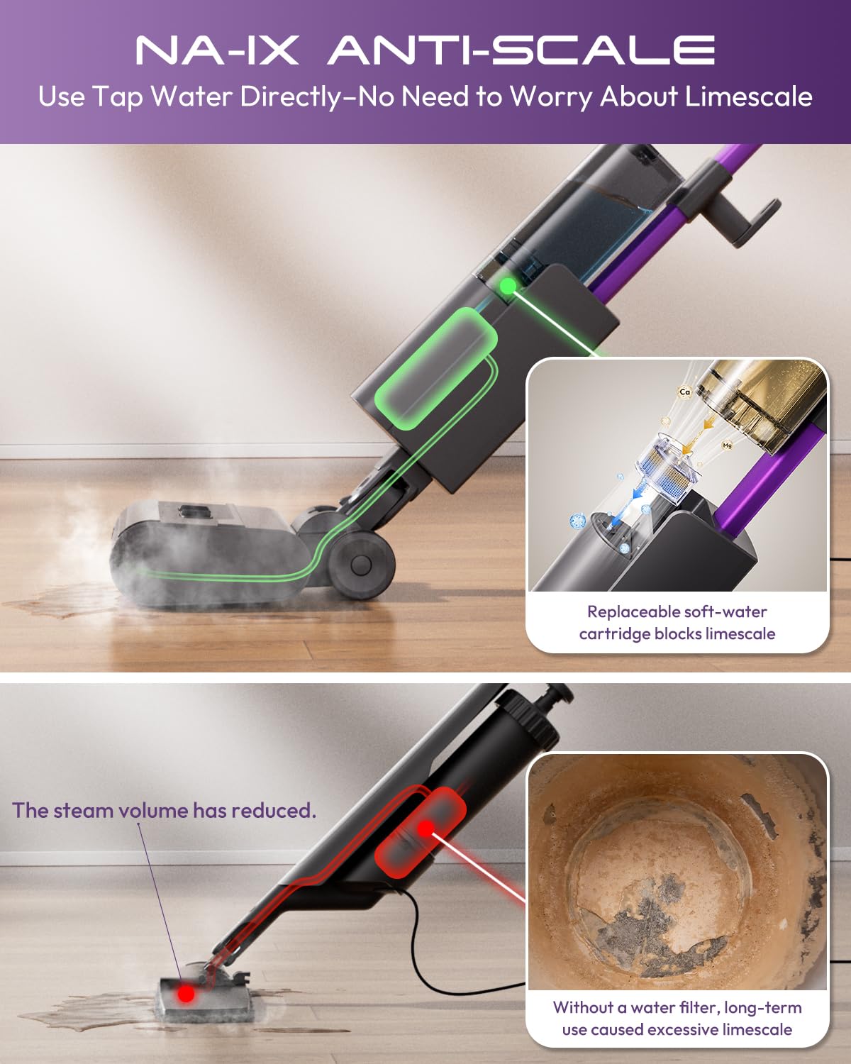 Lightweight 4-in-1 Steam Mop U4300