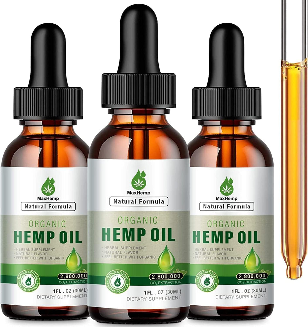 Organic Hemp Oil Tincture J674