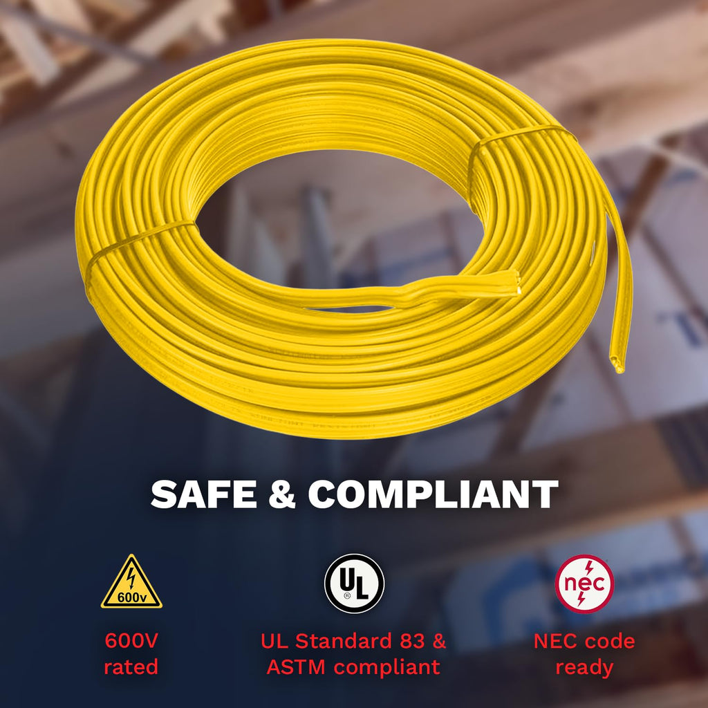 Solid Indoor Electrical Wire 100 Ft P406227