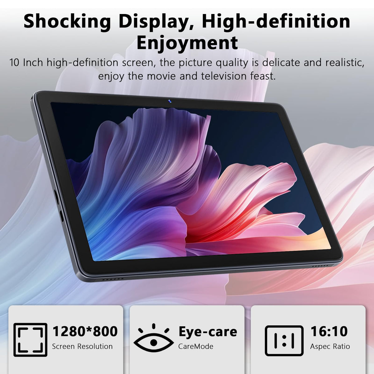 10 Inch Android 15 Tablet with Keyboard M967450