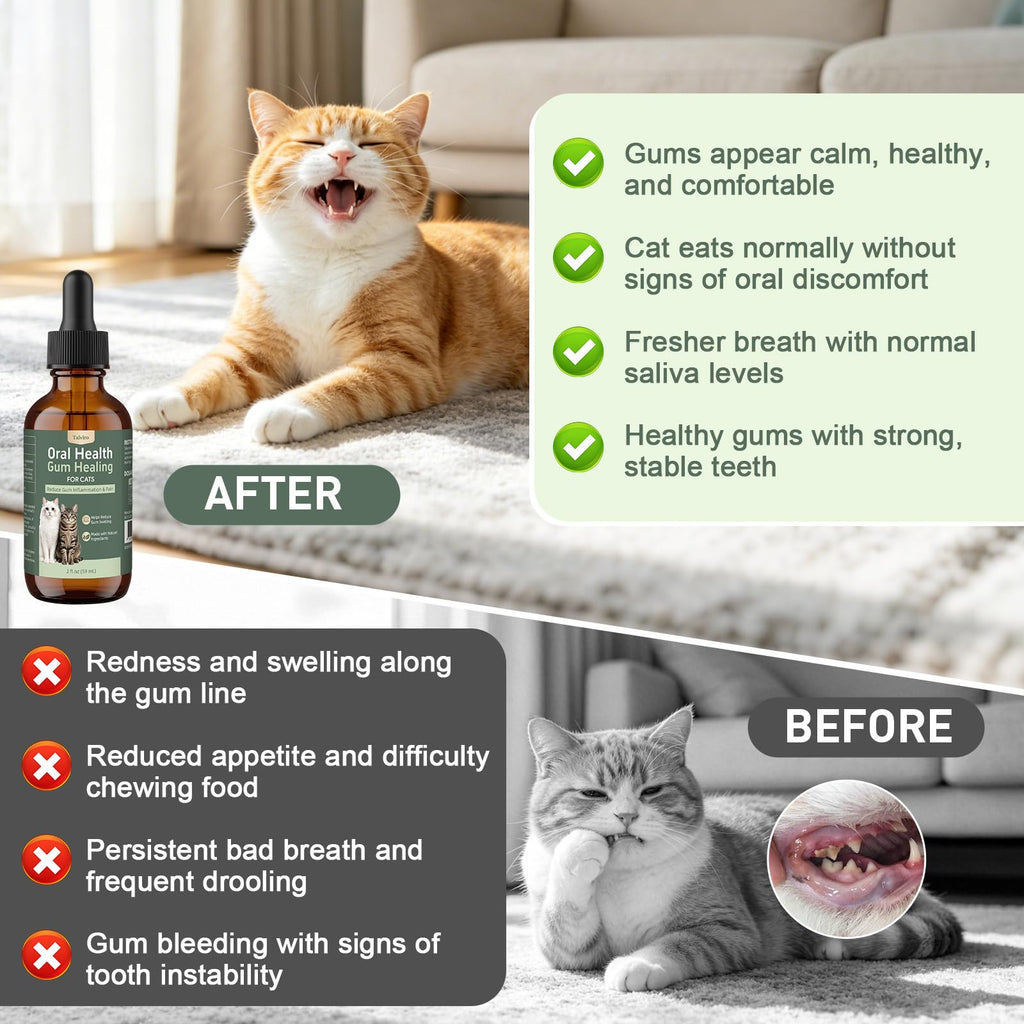 Natural Plant-Based Cat Oral Care Y173
