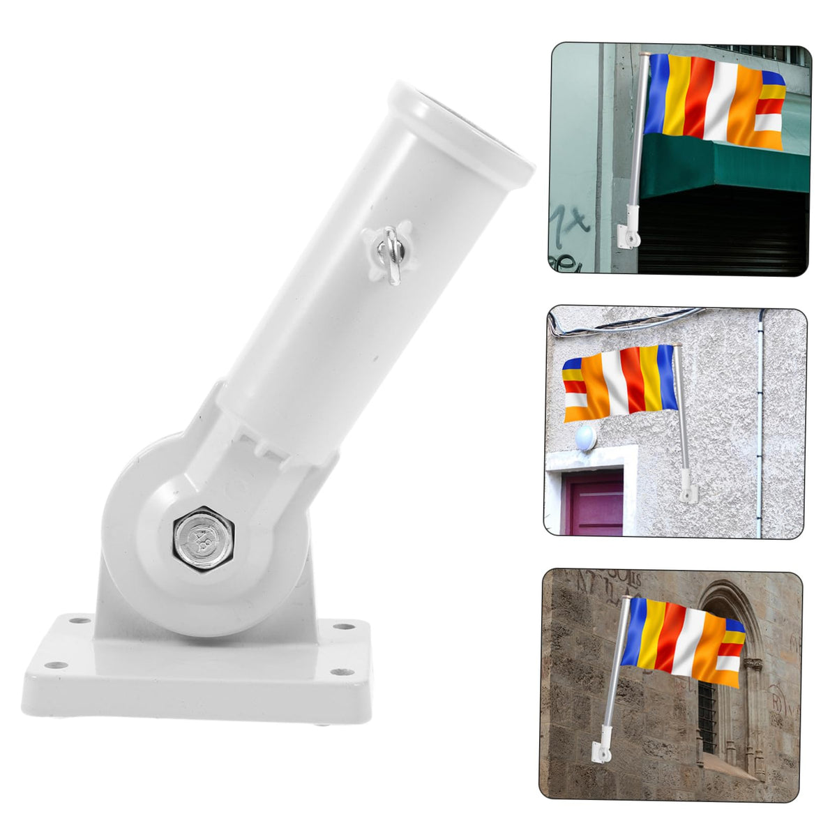 4pcs Aluminum Flag Pole Holder Bracket R182855