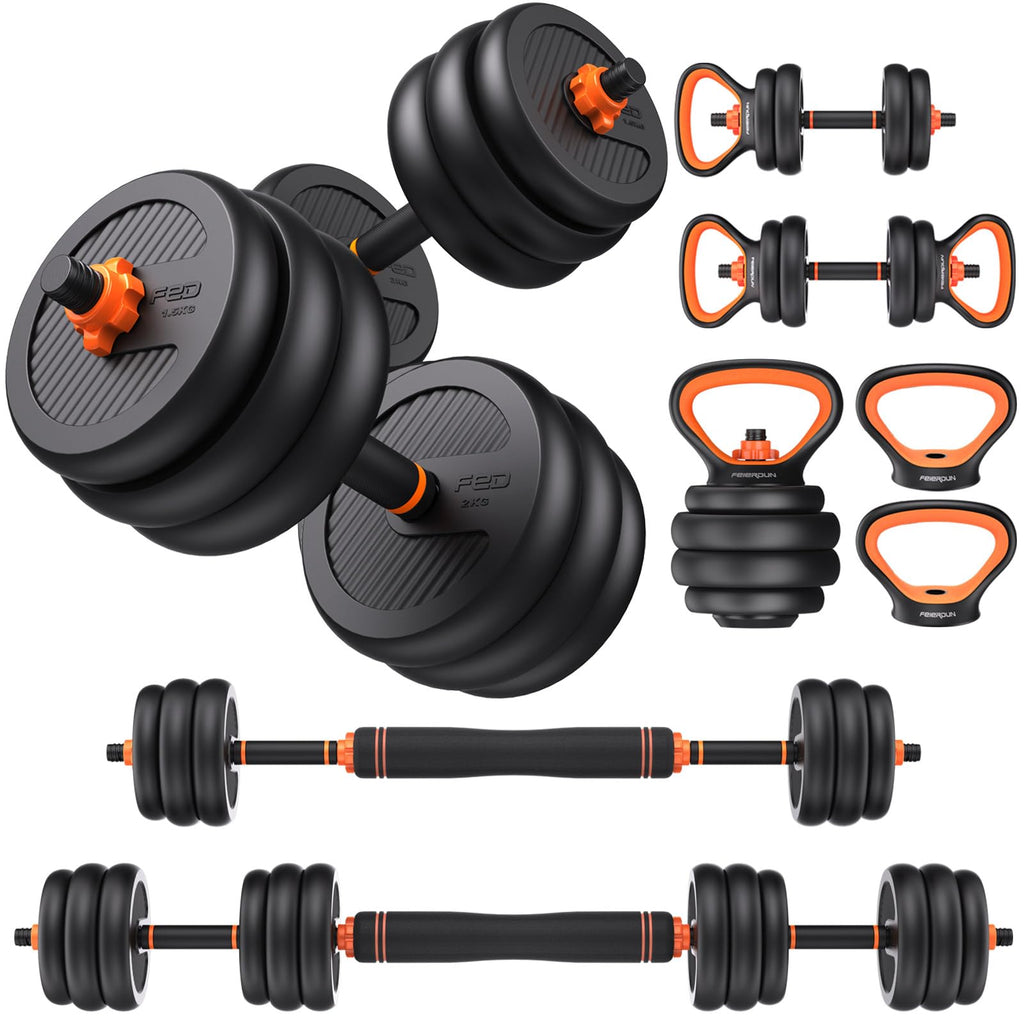 Adjustable Dumbbells Free Weight Set with Connector I4738
