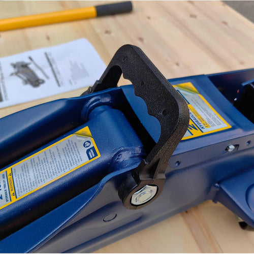 2 Ton Low Profile Hydraulic Floor Jack, 4000 lbs Capacity Steel Trolley Jack, Blue L123923
